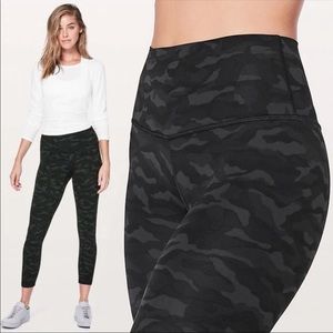 lululemon black camo align